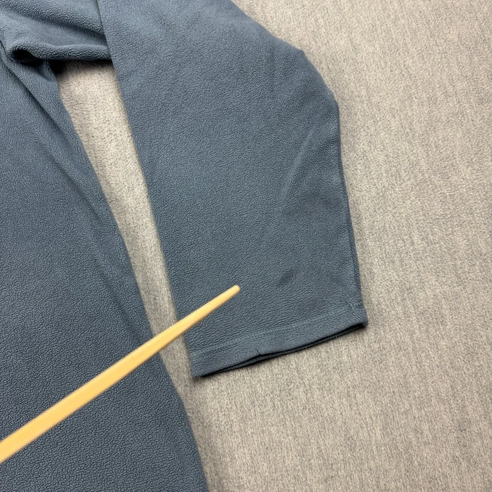 The North Face Jacket‎ Mens Large Blue 1/4 Zip Fleece Outdoor Hiking Pullover